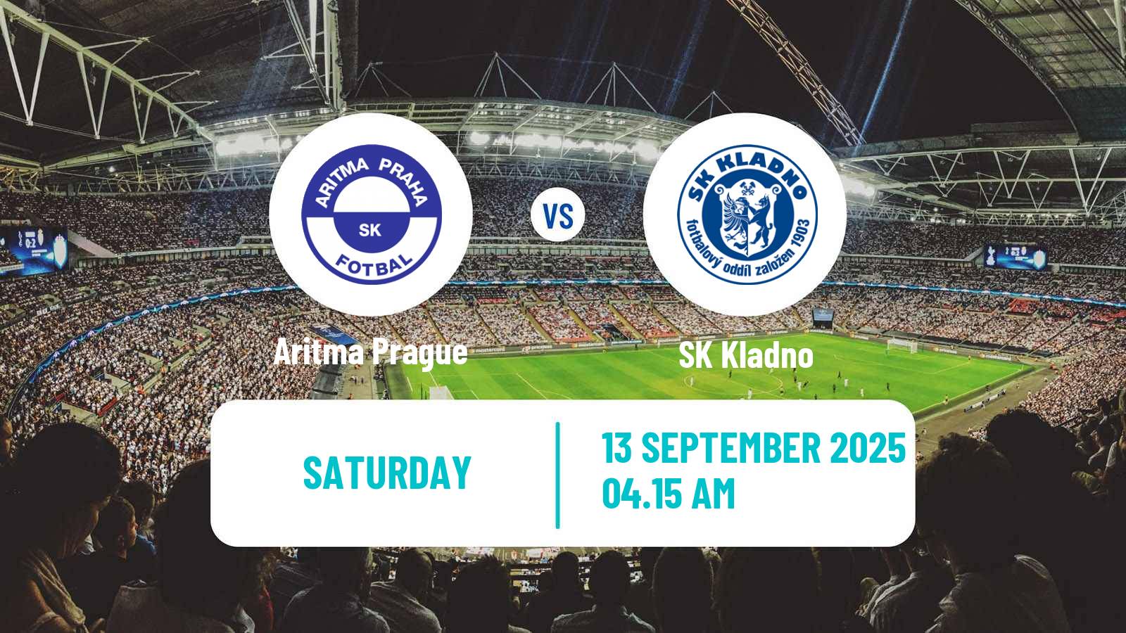 Football Czech CFL Group A Aritma Prague - Kladno
