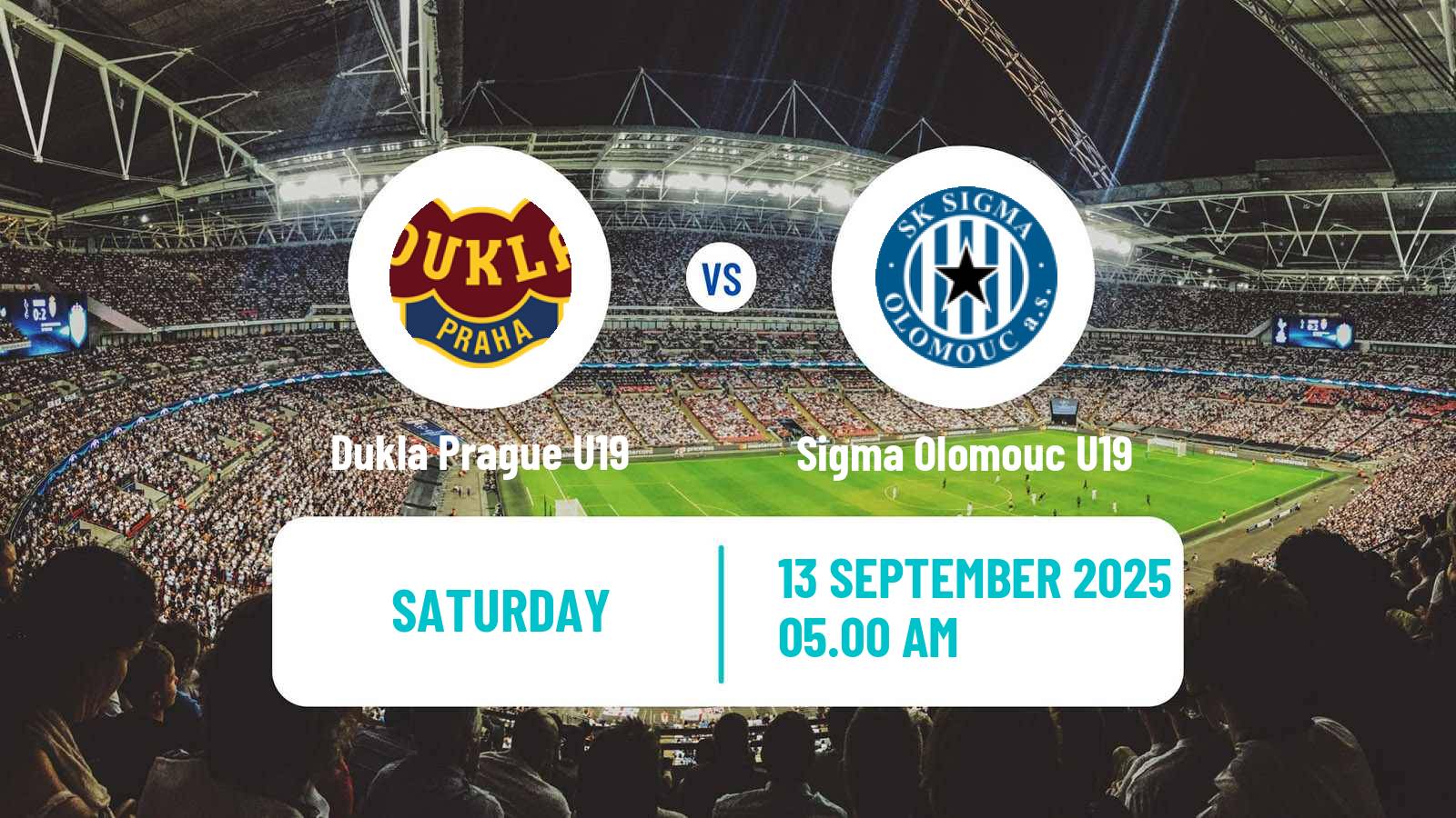 Football Czech U19 League Dukla Prague U19 - Sigma Olomouc U19