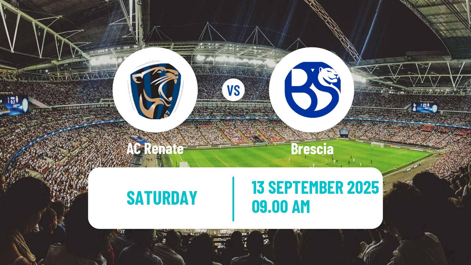Football Italian Serie C Group A Renate - Brescia