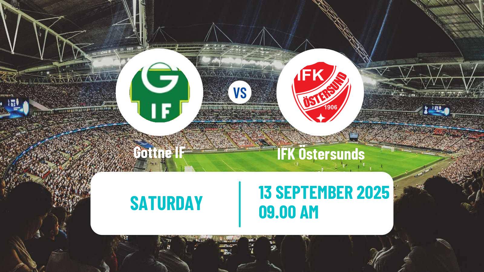 Football Swedish Division 2 - Norrland Gottne - IFK Östersunds