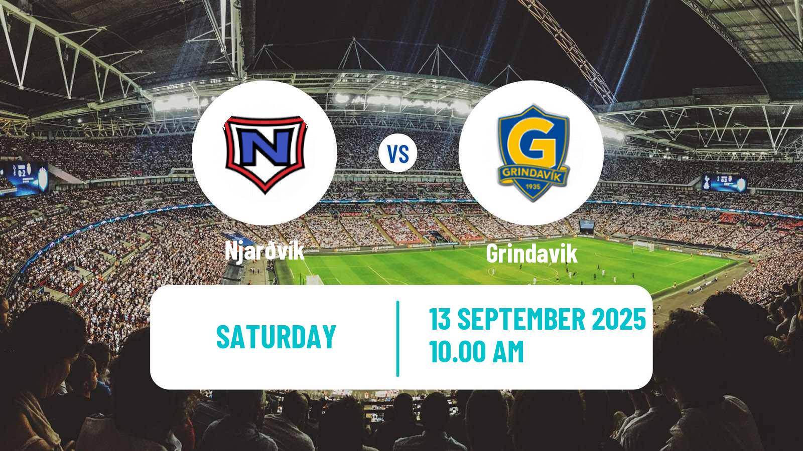 Football Icelandic Lengjudeildin Njarðvík - Grindavik