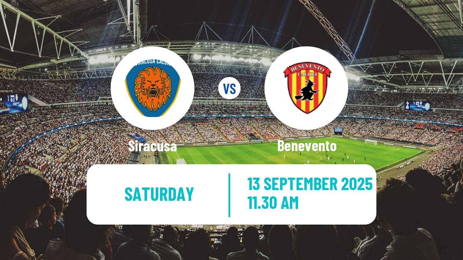 Football Italian Serie C Group C Siracusa - Benevento