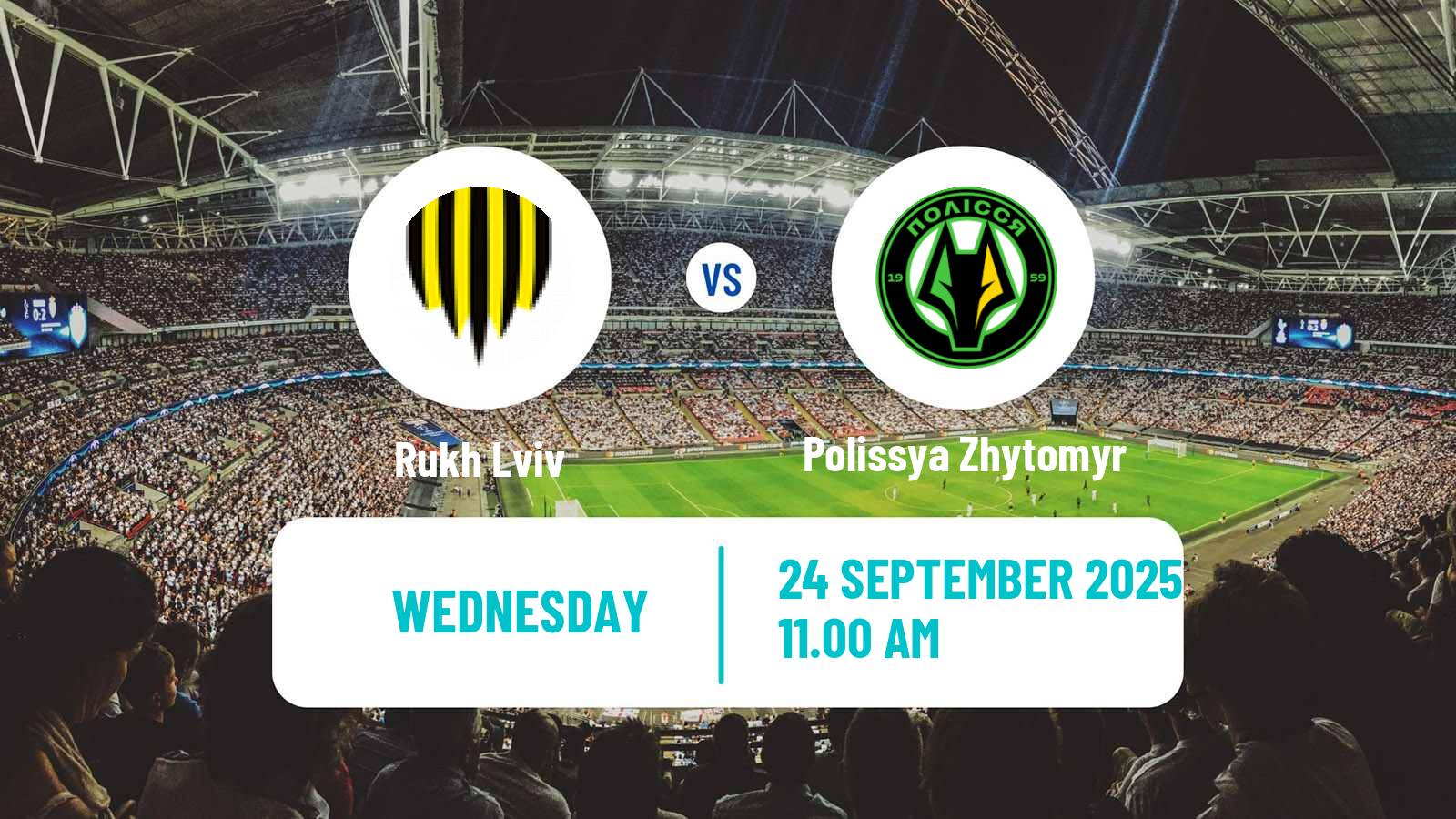 Football Ukrainian Cup Rukh Lviv - Polissya Zhytomyr