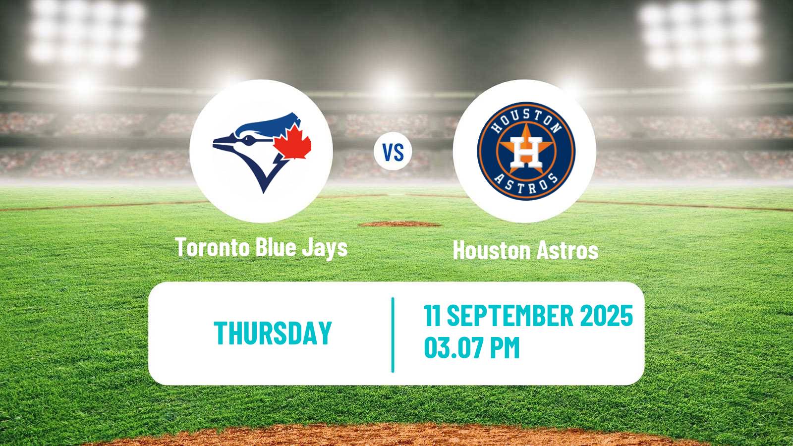 Baseball MLB Toronto Blue Jays - Houston Astros