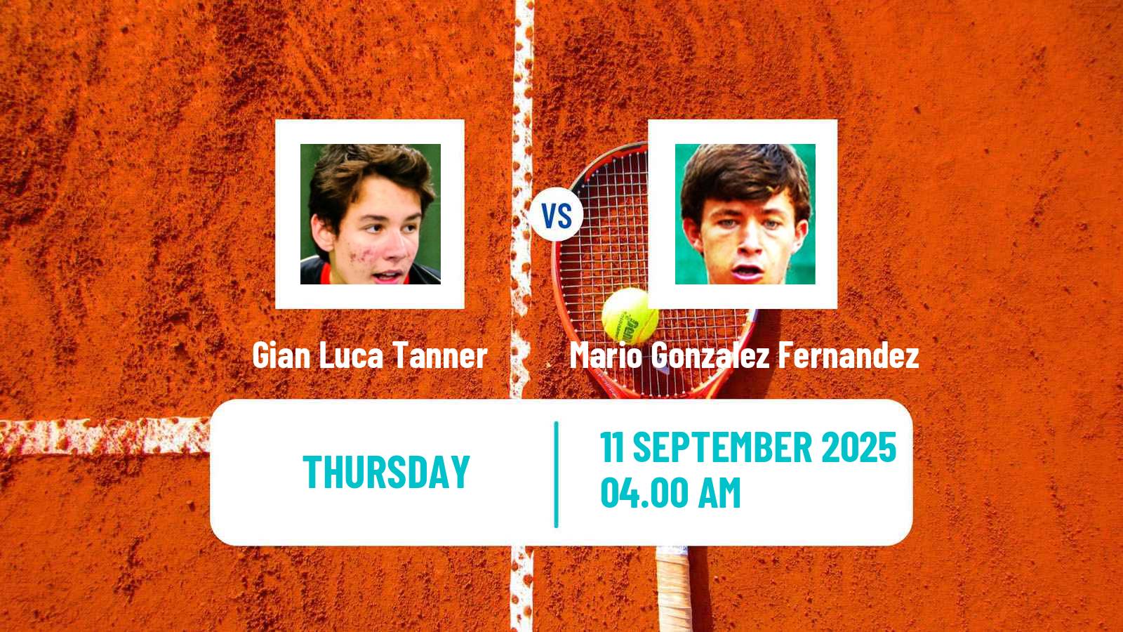 Tennis ITF M15 Madrid 2 Men Gian Luca Tanner - Mario Gonzalez Fernandez