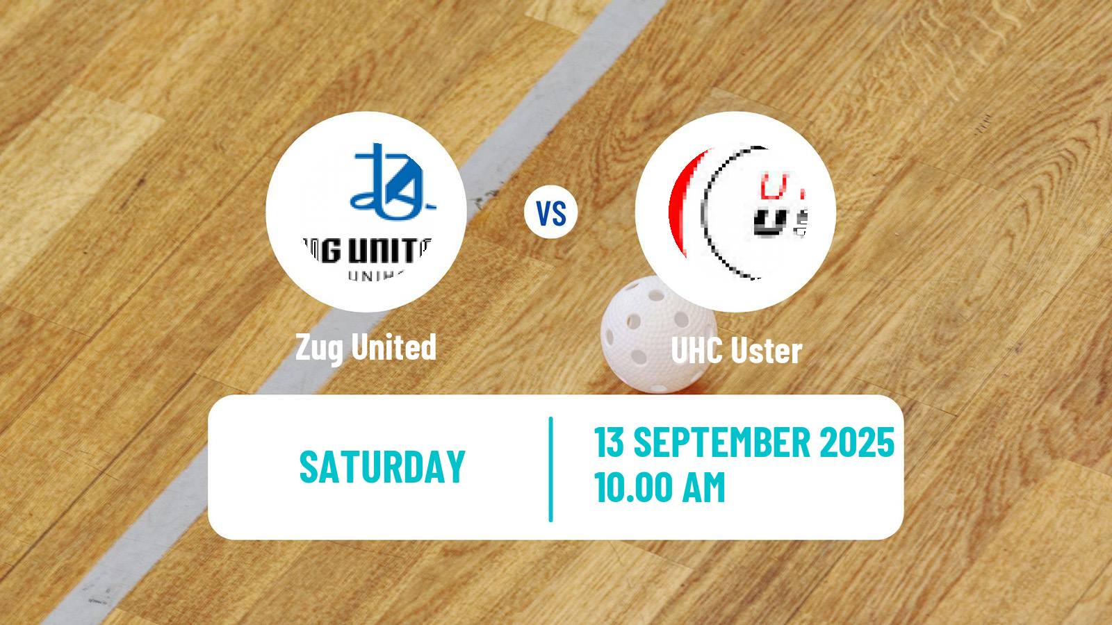 Floorball Swiss NLA Floorball Zug United - Uster