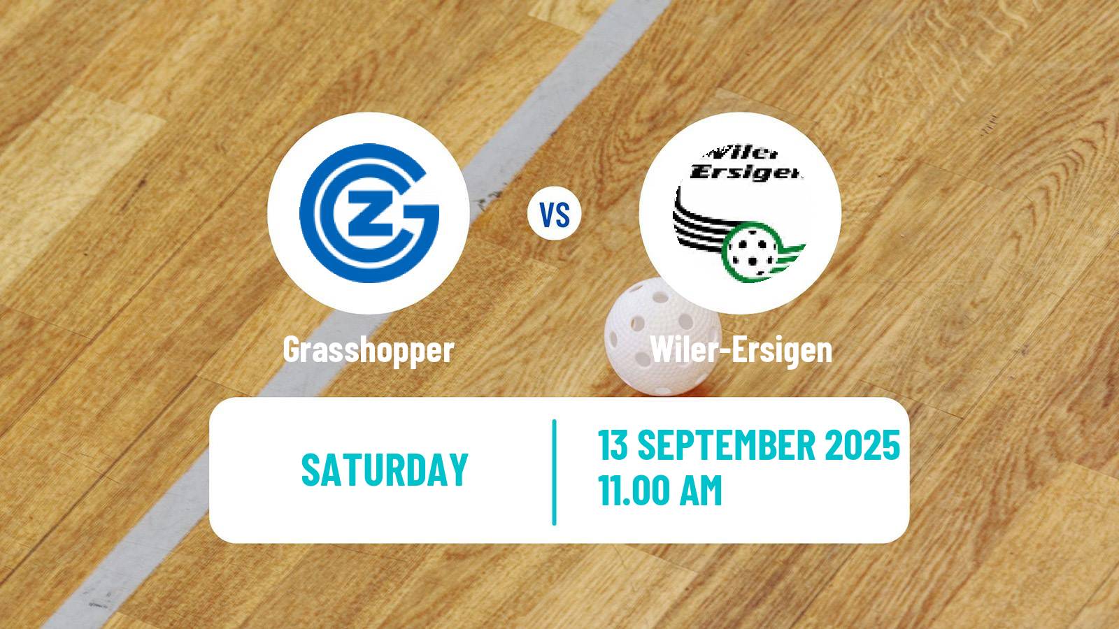 Floorball Swiss NLA Floorball Grasshopper - Wiler-Ersigen