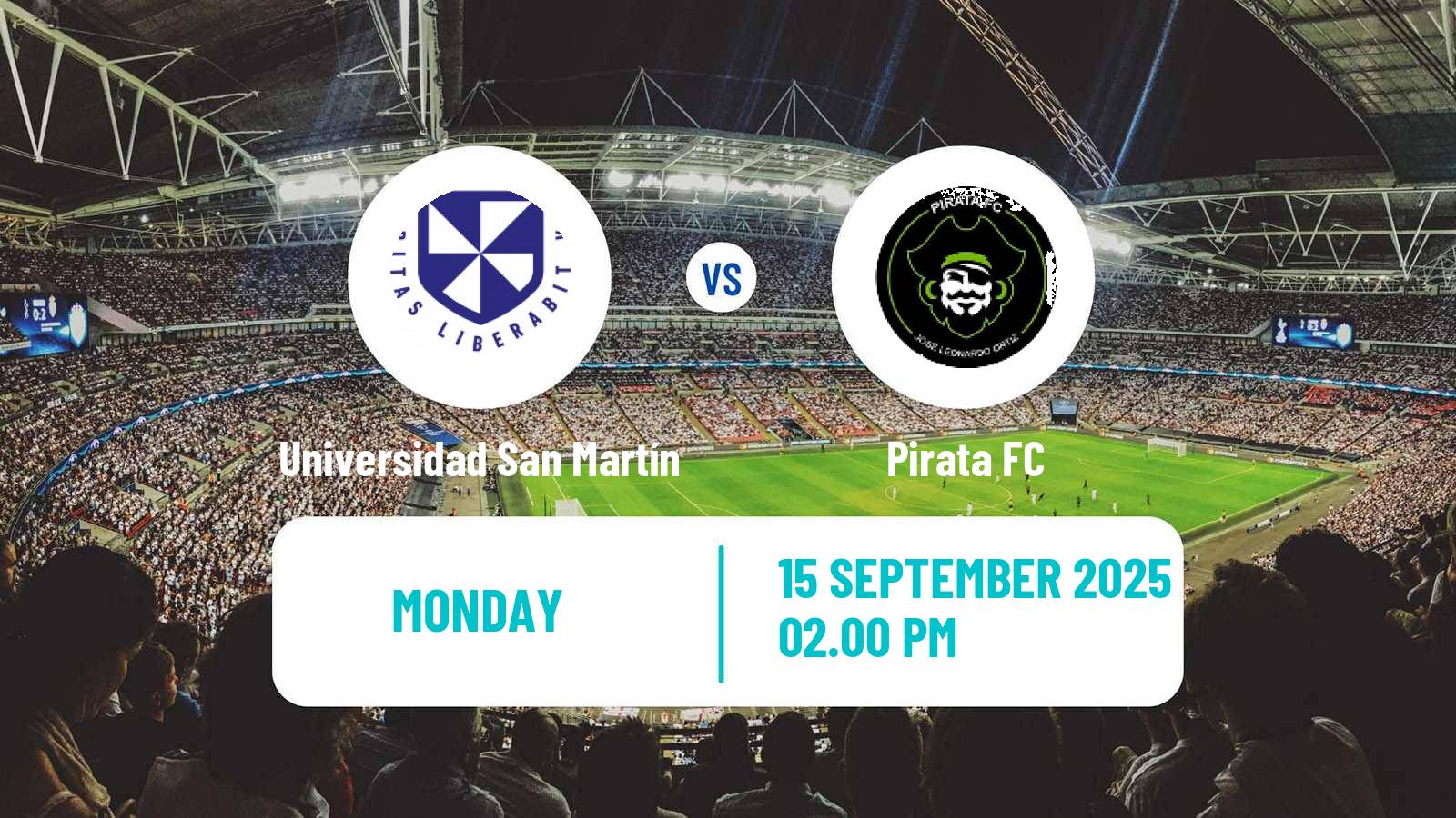Football Peruvian Liga 2 Universidad San Martín - Pirata