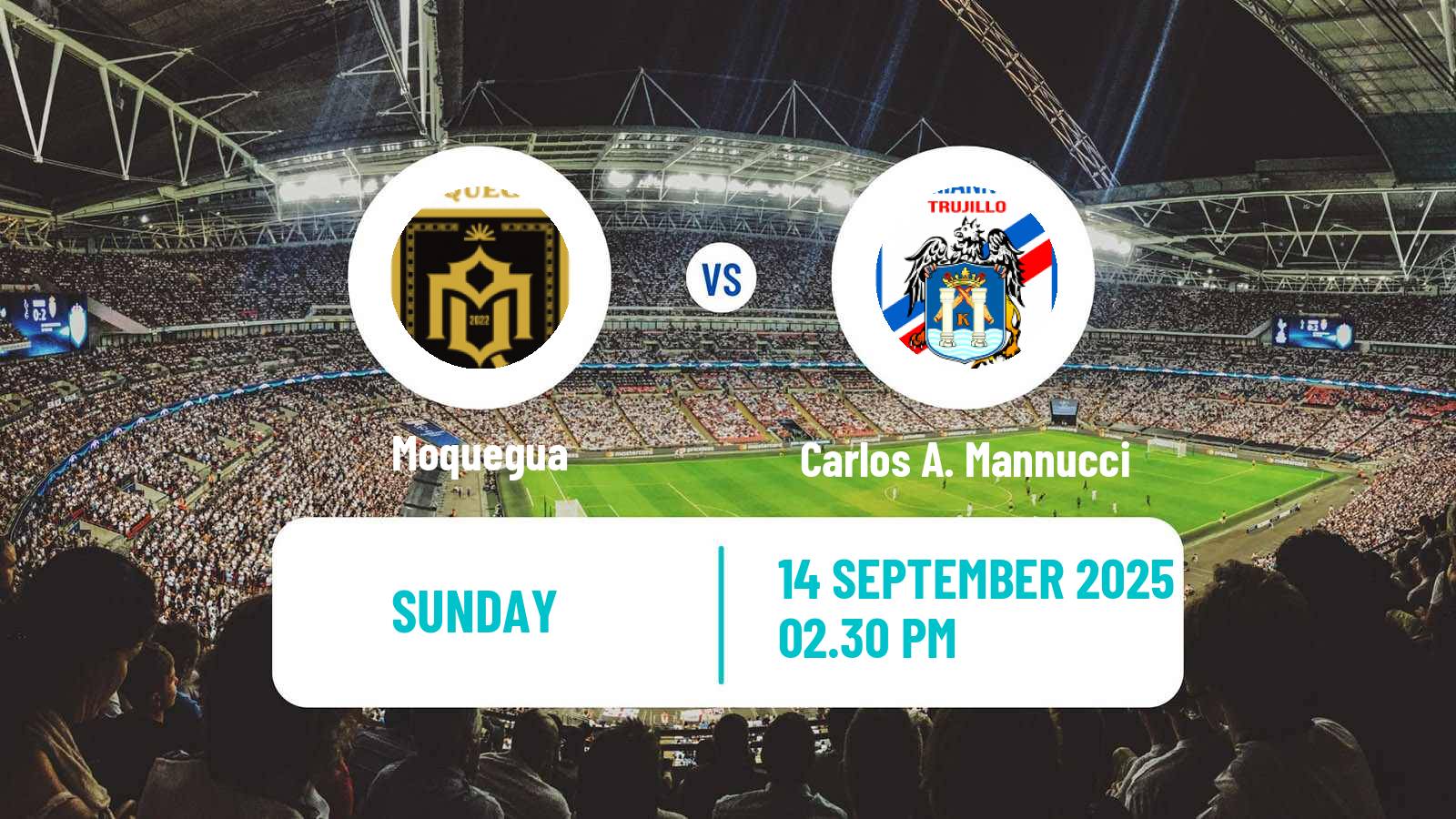 Football Peruvian Liga 2 Moquegua - Carlos A. Mannucci