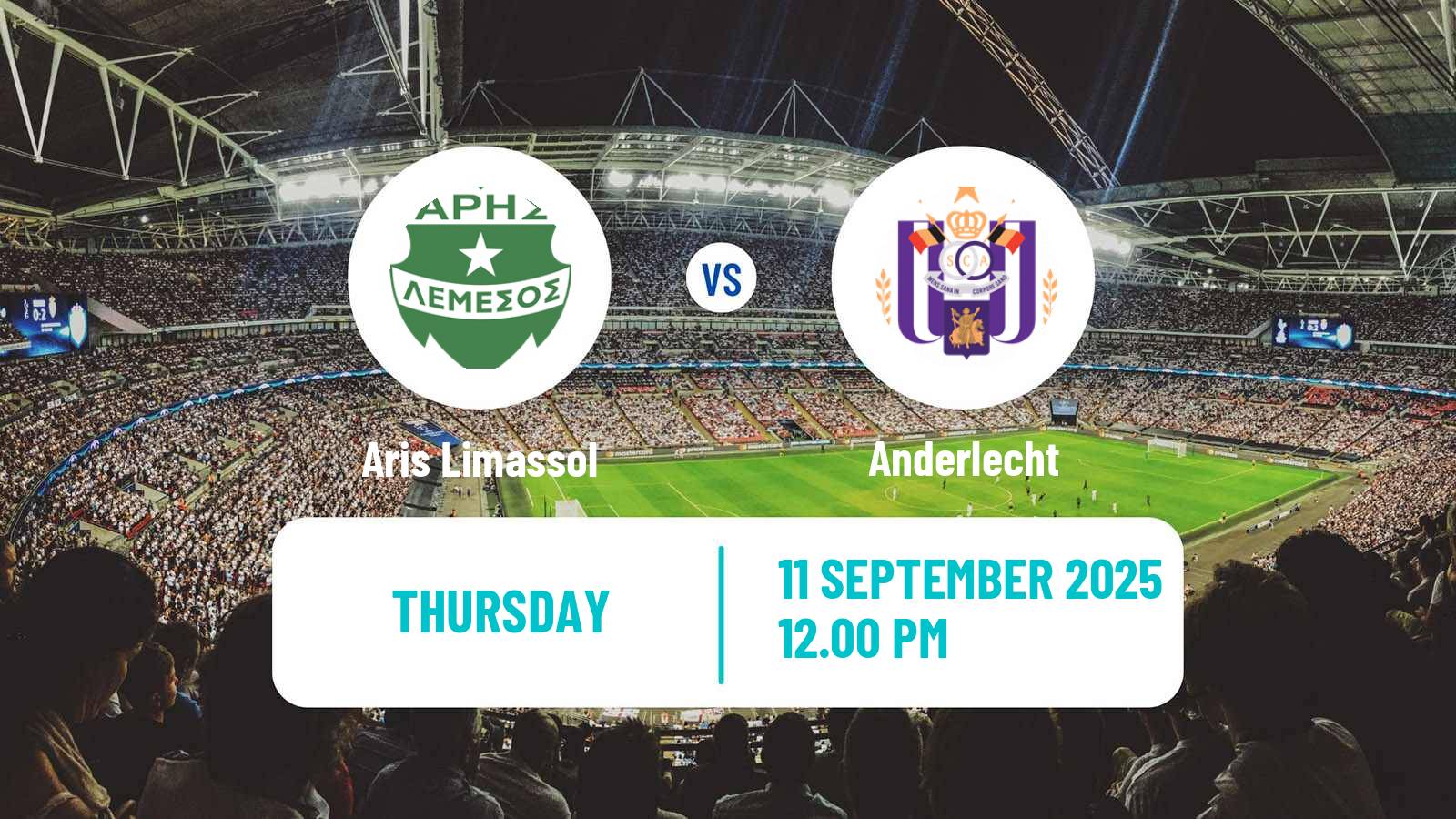 Soccer UEFA Europa Cup Women Aris Limassol - Anderlecht