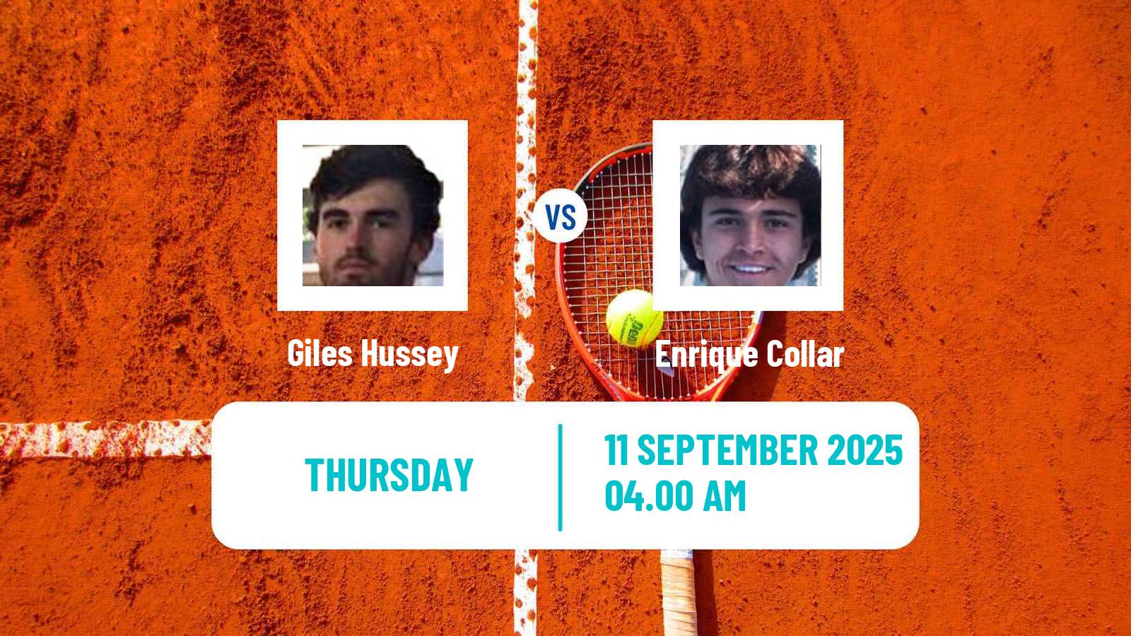 Tennis ITF M15 Madrid 2 Men Giles Hussey - Enrique Collar