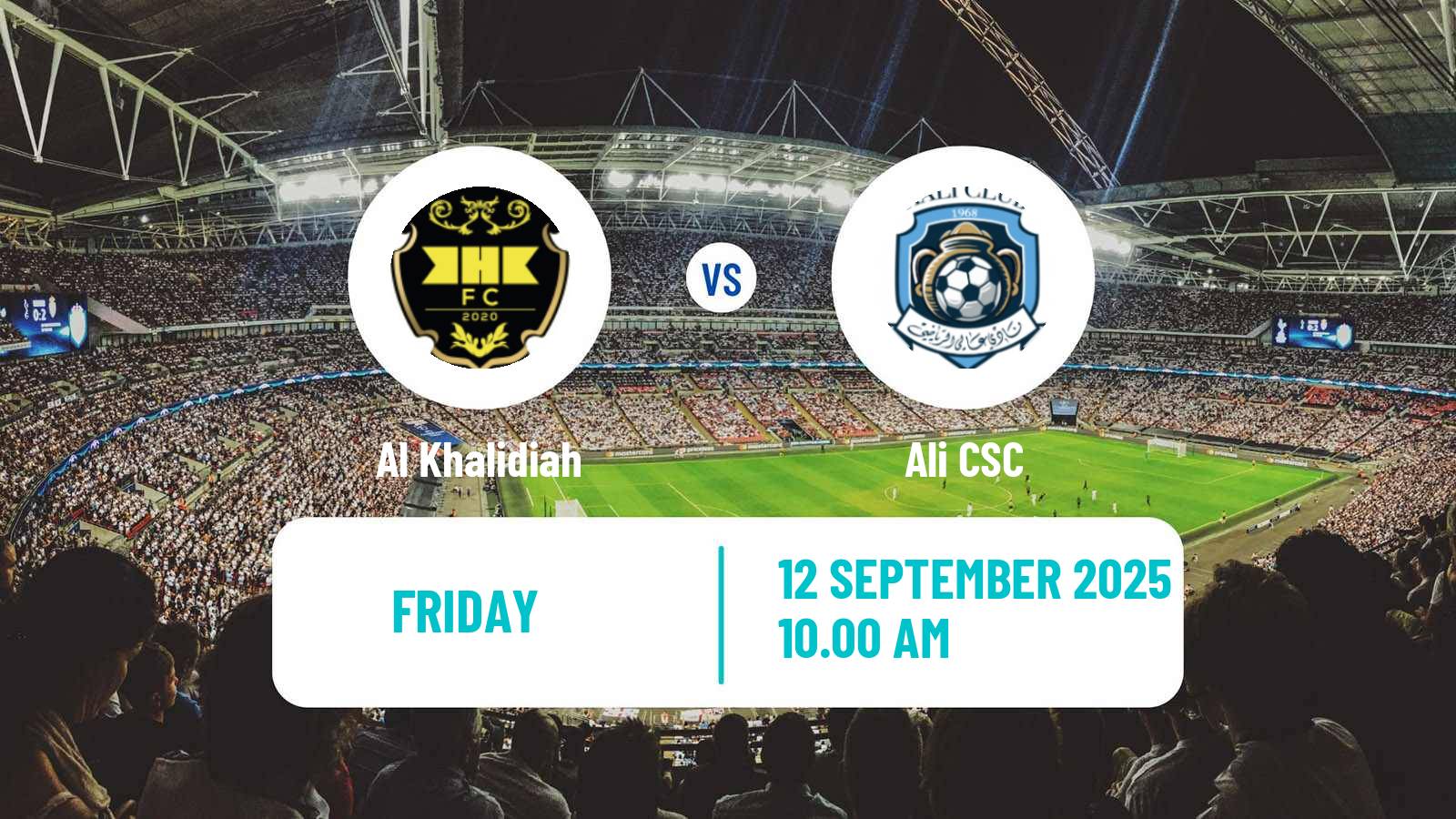 Football Bahraini Premier League Al Khalidiah - Ali CSC