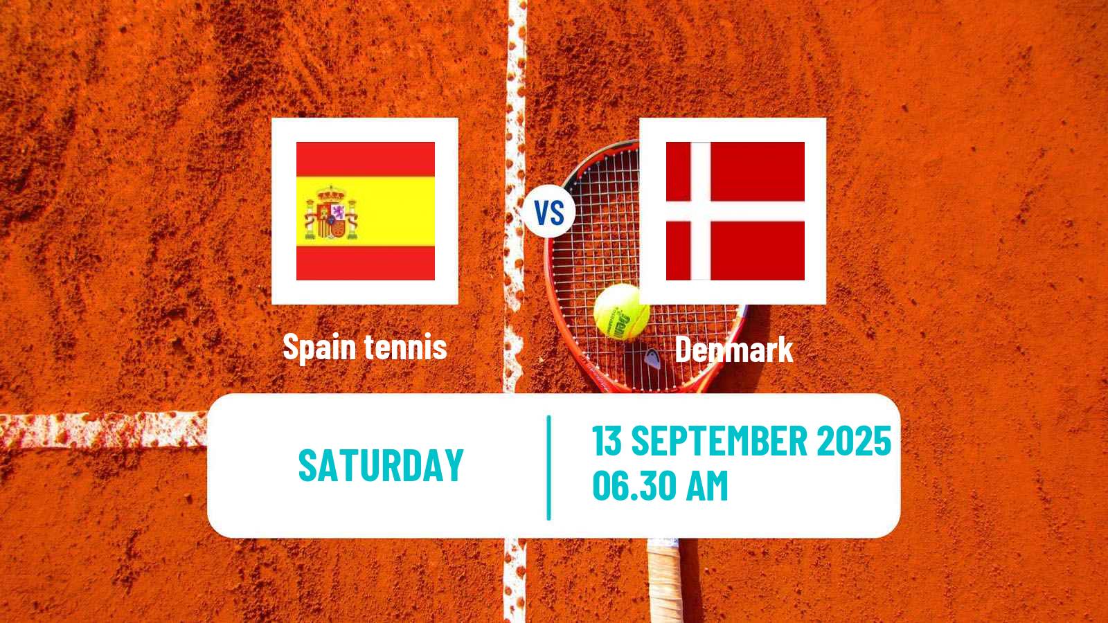 Tennis Davis Cup - World Group Teams Spain - Denmark