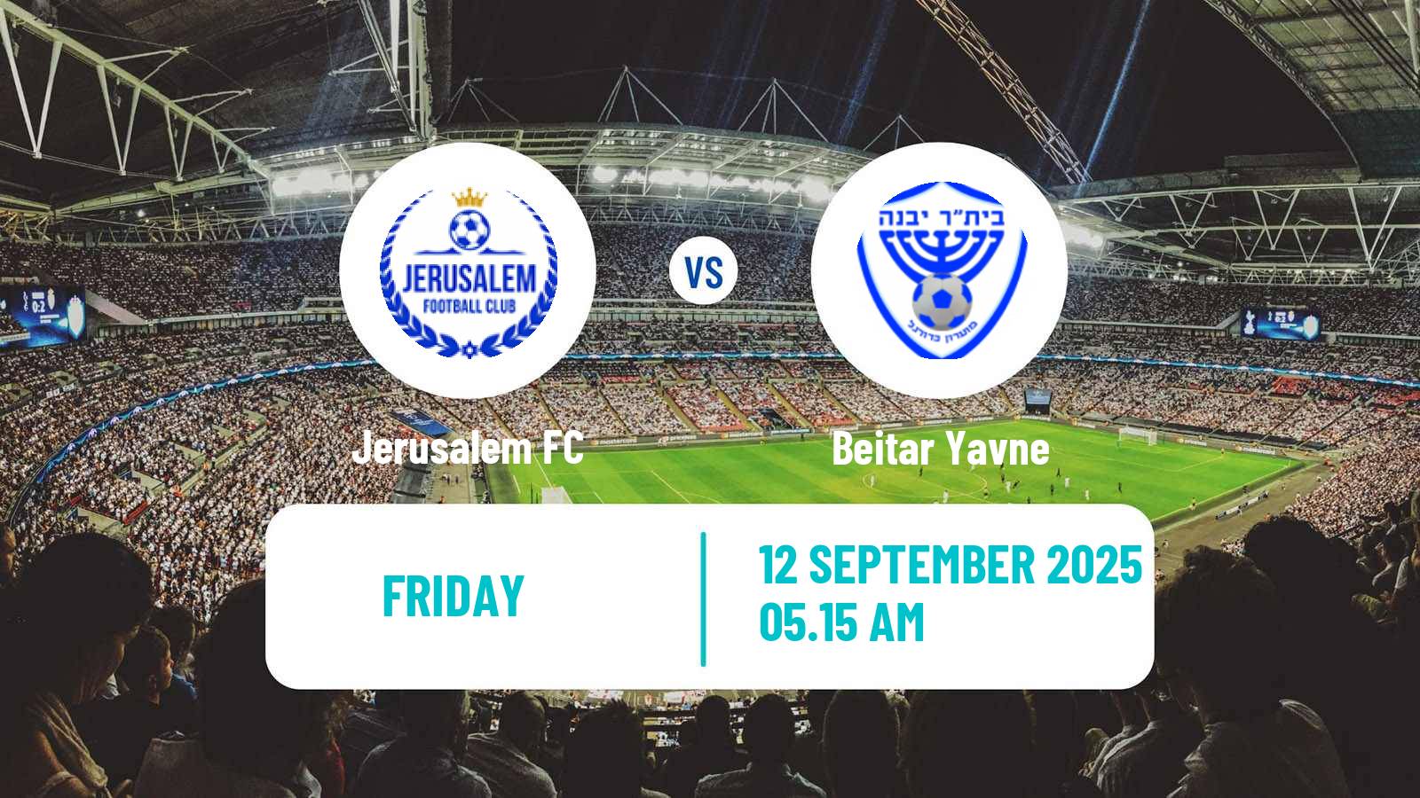 Football Israeli Liga Alef South Jerusalem FC - Beitar Yavne