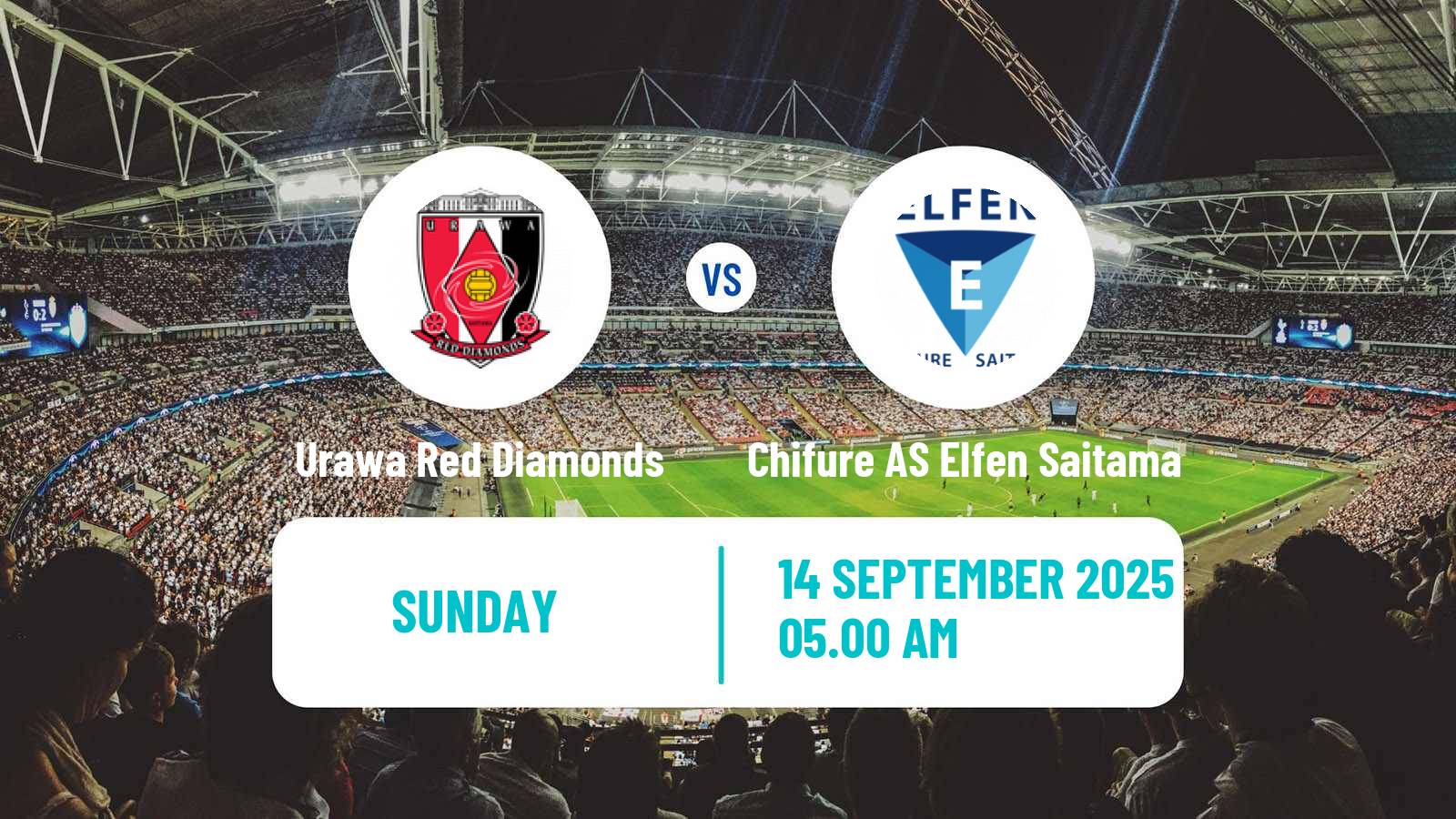 Football Japan WE League Women Urawa Red Diamonds - Chifure AS Elfen Saitama