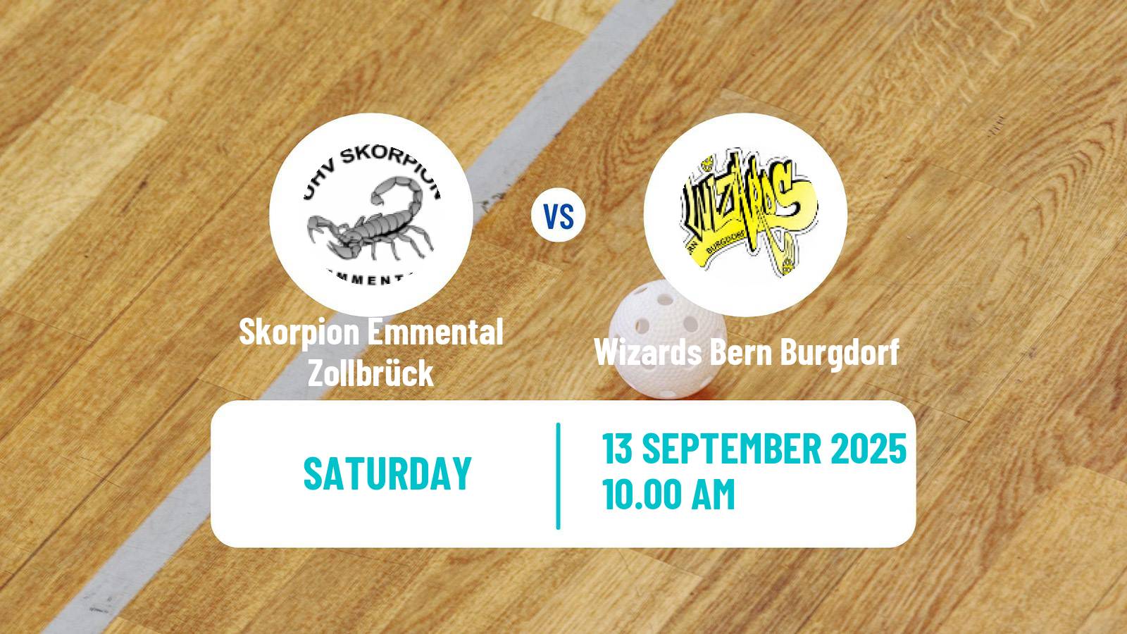 Floorball Swiss NLA Floorball Women Skorpion Emmental Zollbrück - Wizards Bern Burgdorf