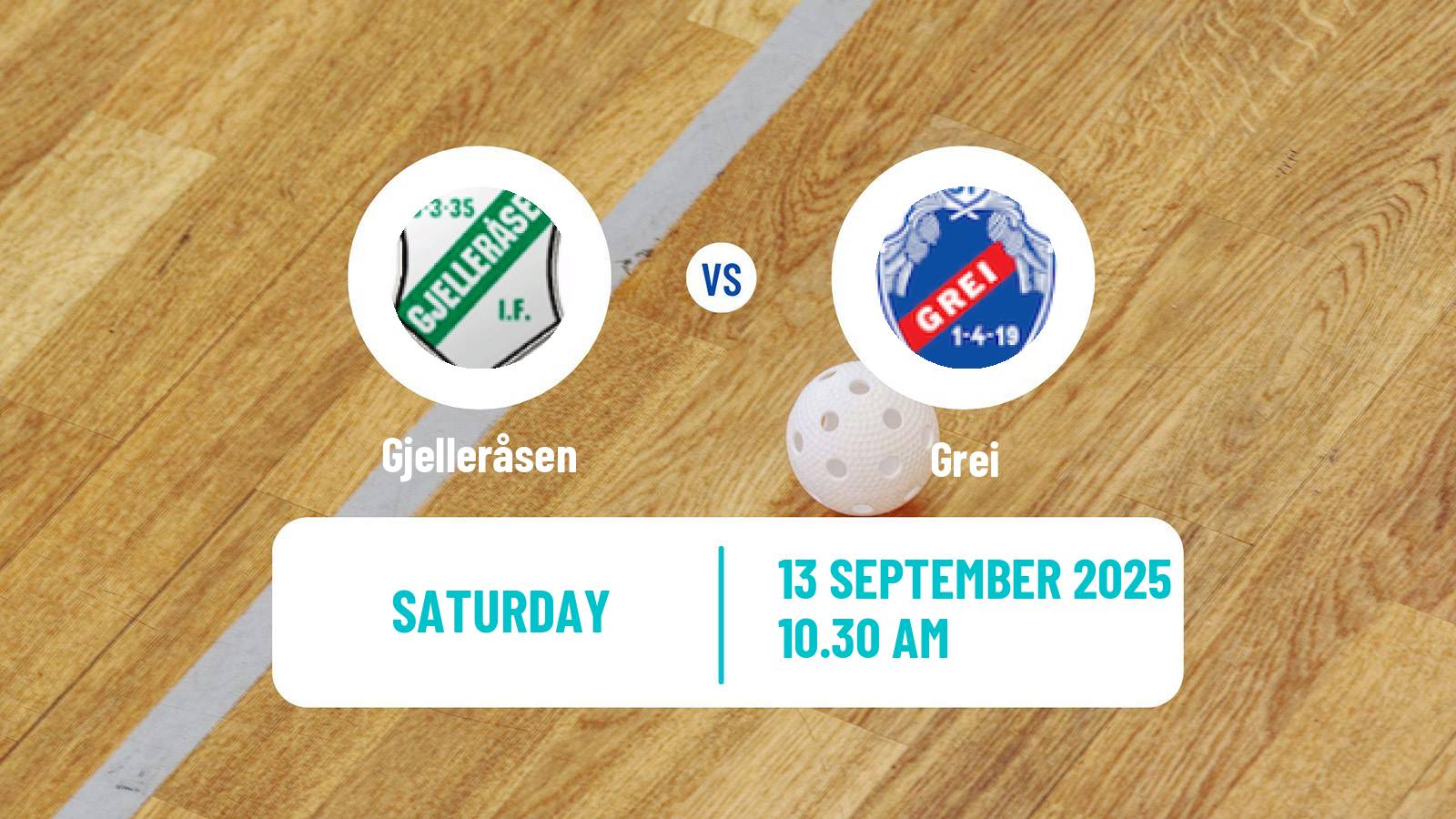 Floorball Norwegian Eliteserien Floorball Women Gjelleråsen - Grei