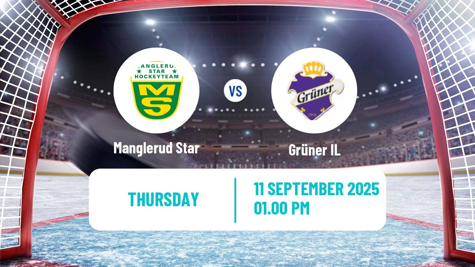 Hockey Club Friendly Ice Hockey Manglerud Star - Grüner