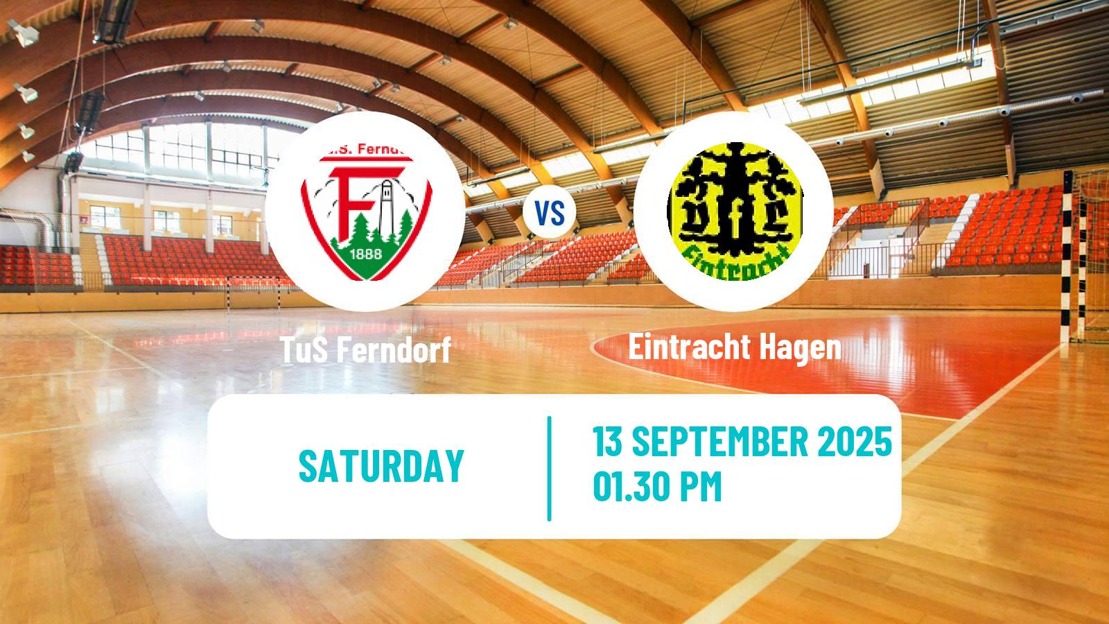 Handball German 2 Bundesliga Handball Ferndorf - Eintracht Hagen