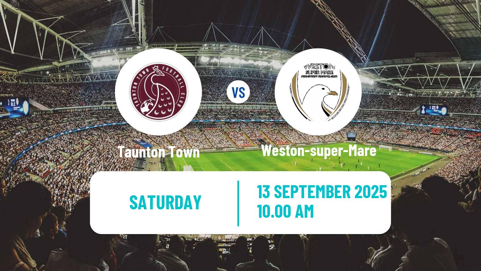 Football English FA Cup Taunton Town - Weston-super-Mare