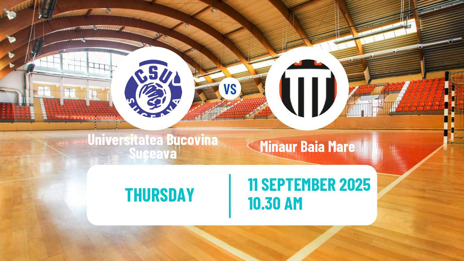 Handball Romanian Liga Nationala Handball Universitatea Bucovina Suceava - Minaur Baia Mare