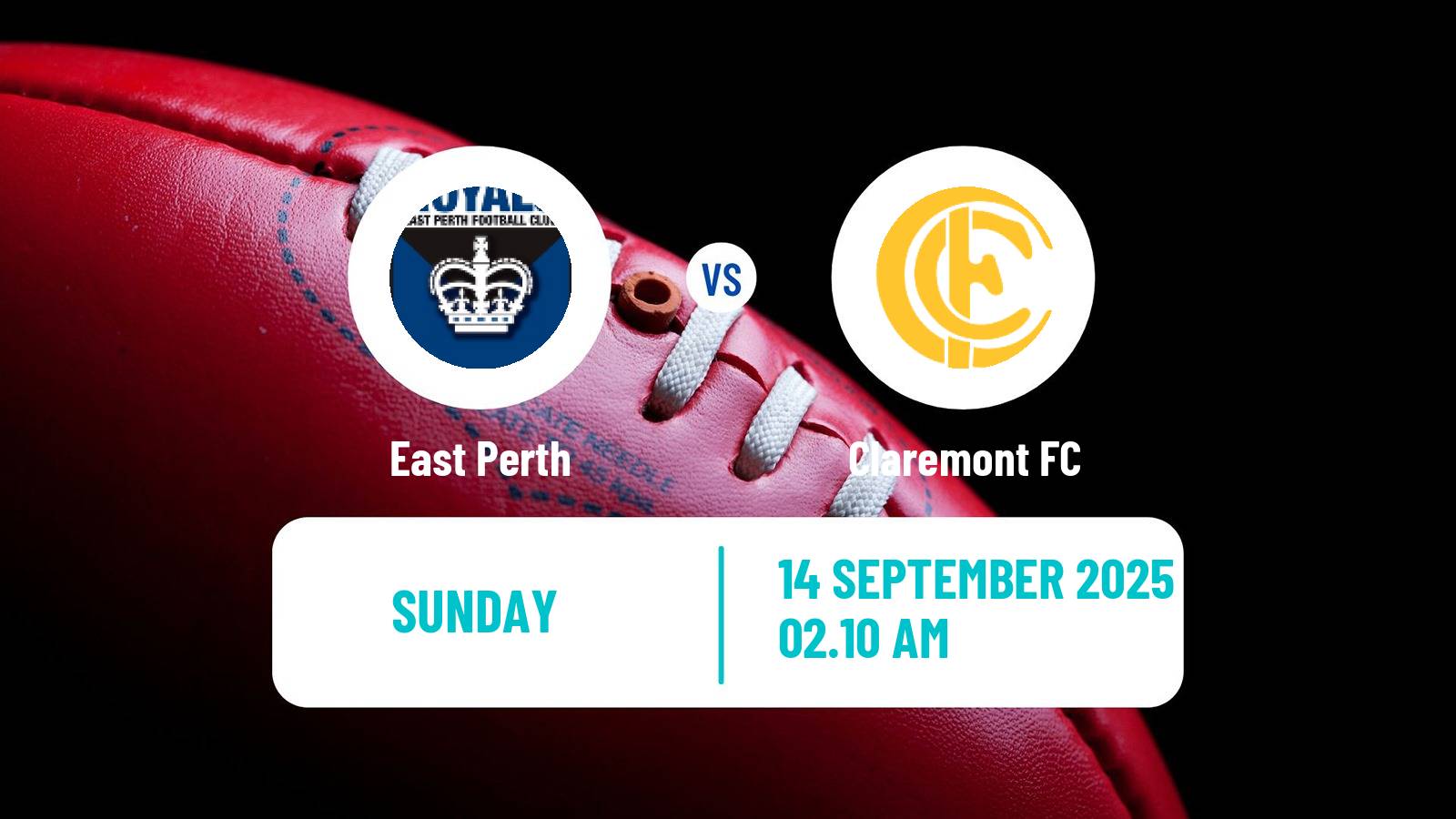 Aussie rules WAFL East Perth - Claremont