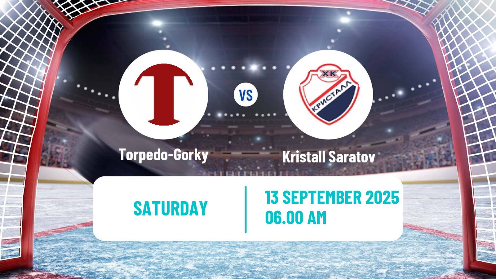 Hockey VHL Torpedo-Gorky - Kristall Saratov