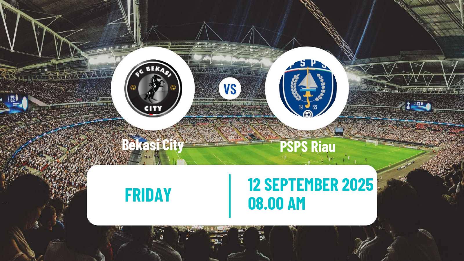 Football Indonesian Liga 2 Bekasi City - PSPS Riau
