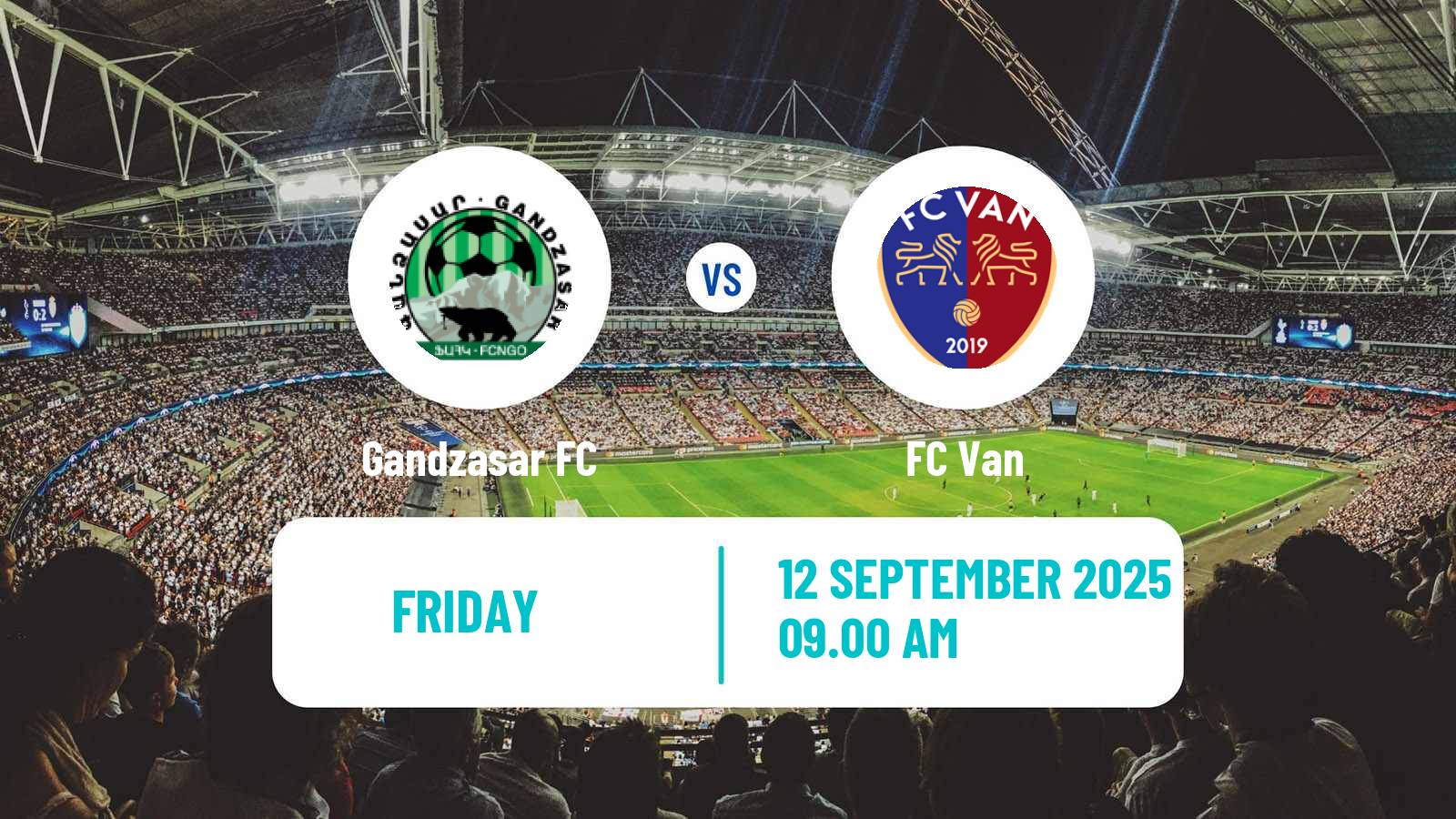Football Armenian Premier League Gandzasar - Van