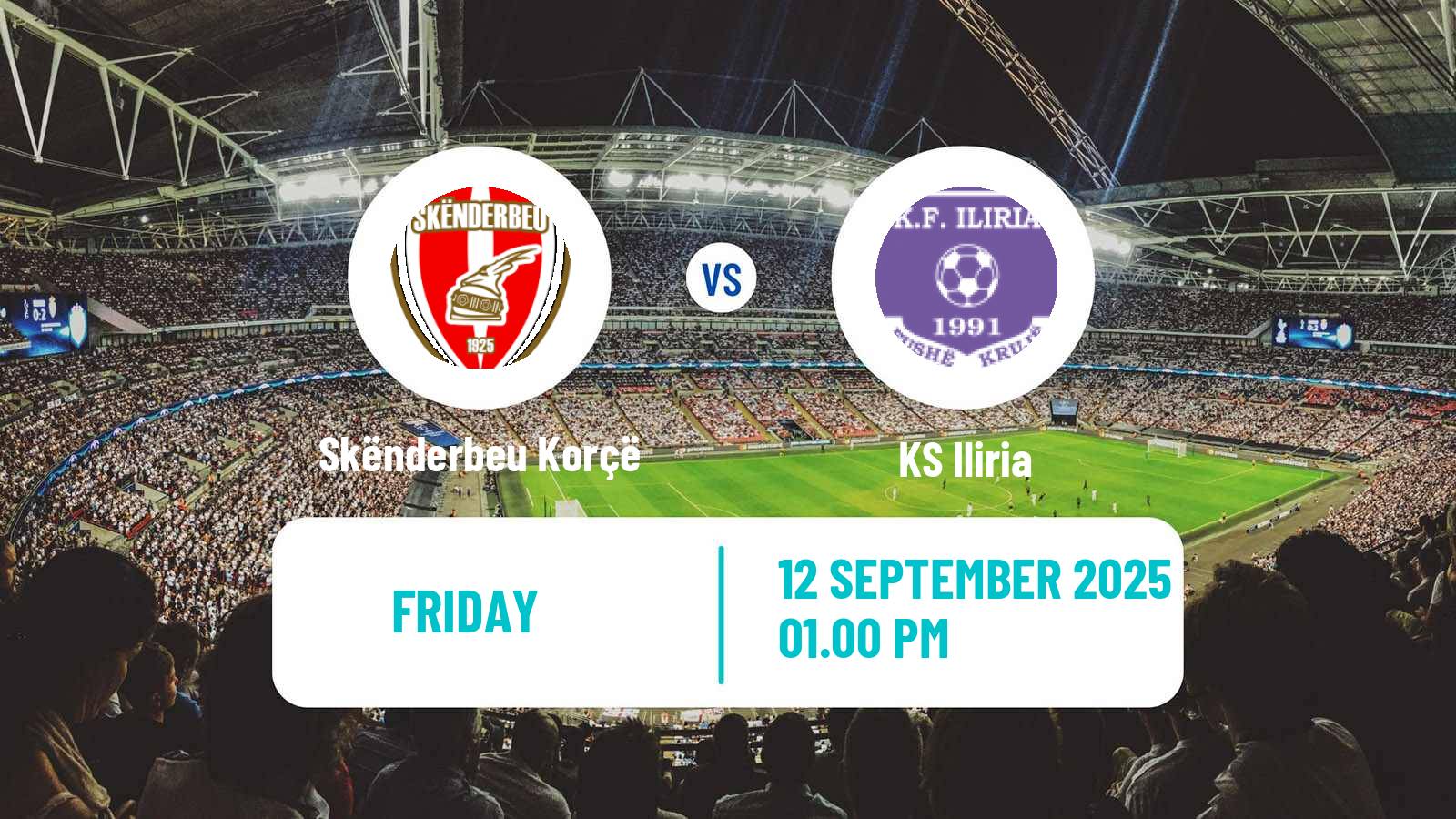 Football Albanian First Division Skënderbeu Korçë - Iliria