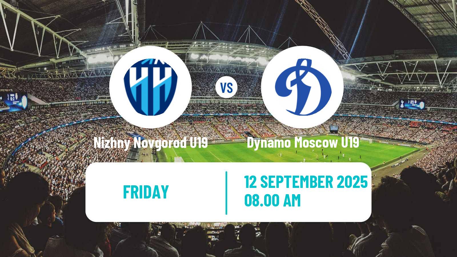 Football Russian Youth League Nizhny Novgorod U19 - Dynamo Moscow U19