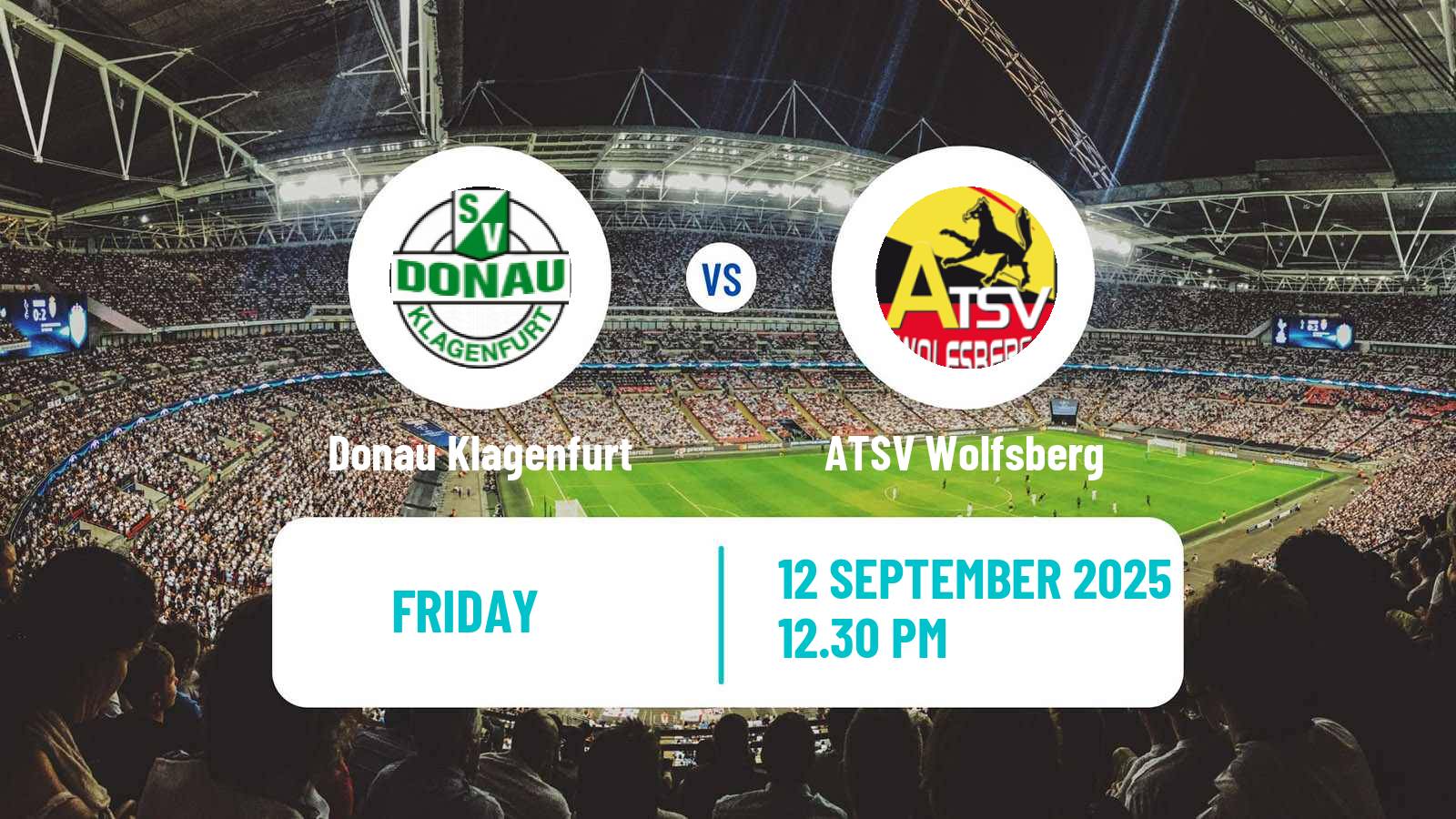 Football Austrian Landesliga Karnten Donau Klagenfurt - ATSV Wolfsberg