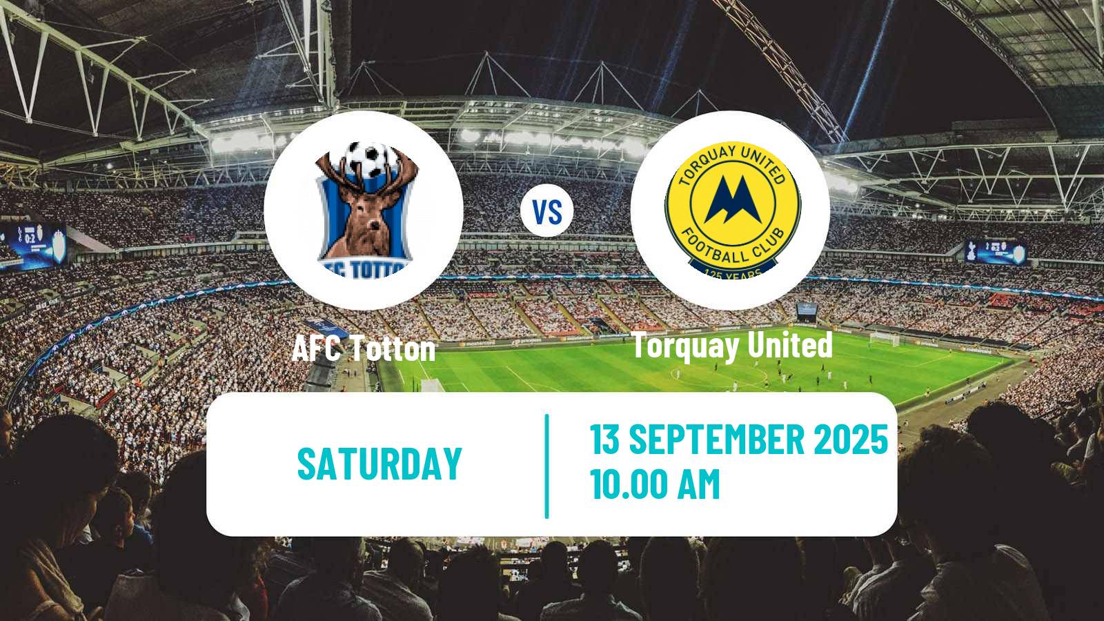 Football English FA Cup Totton - Torquay United