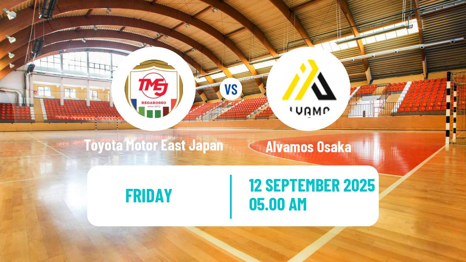 Handball Japan JHL Handball Toyota Motor East Japan - Alvamos Osaka