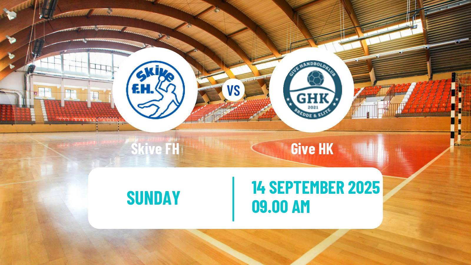 Handball Danish 1 Division Handball Skive FH - Give