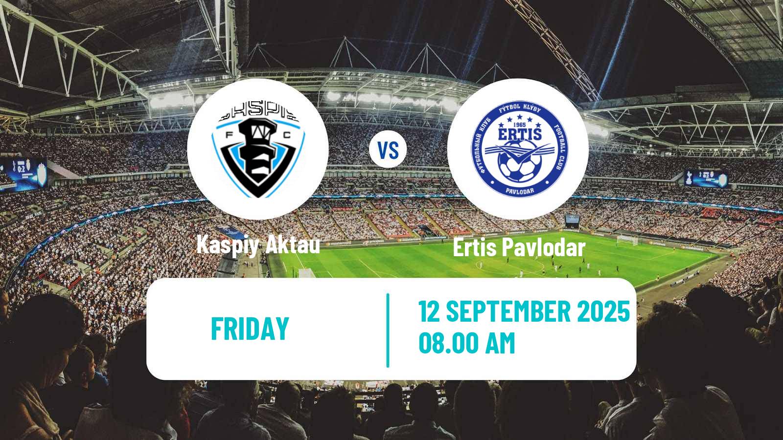 Football Kazakh First Division Kaspiy Aktau - Ertis Pavlodar