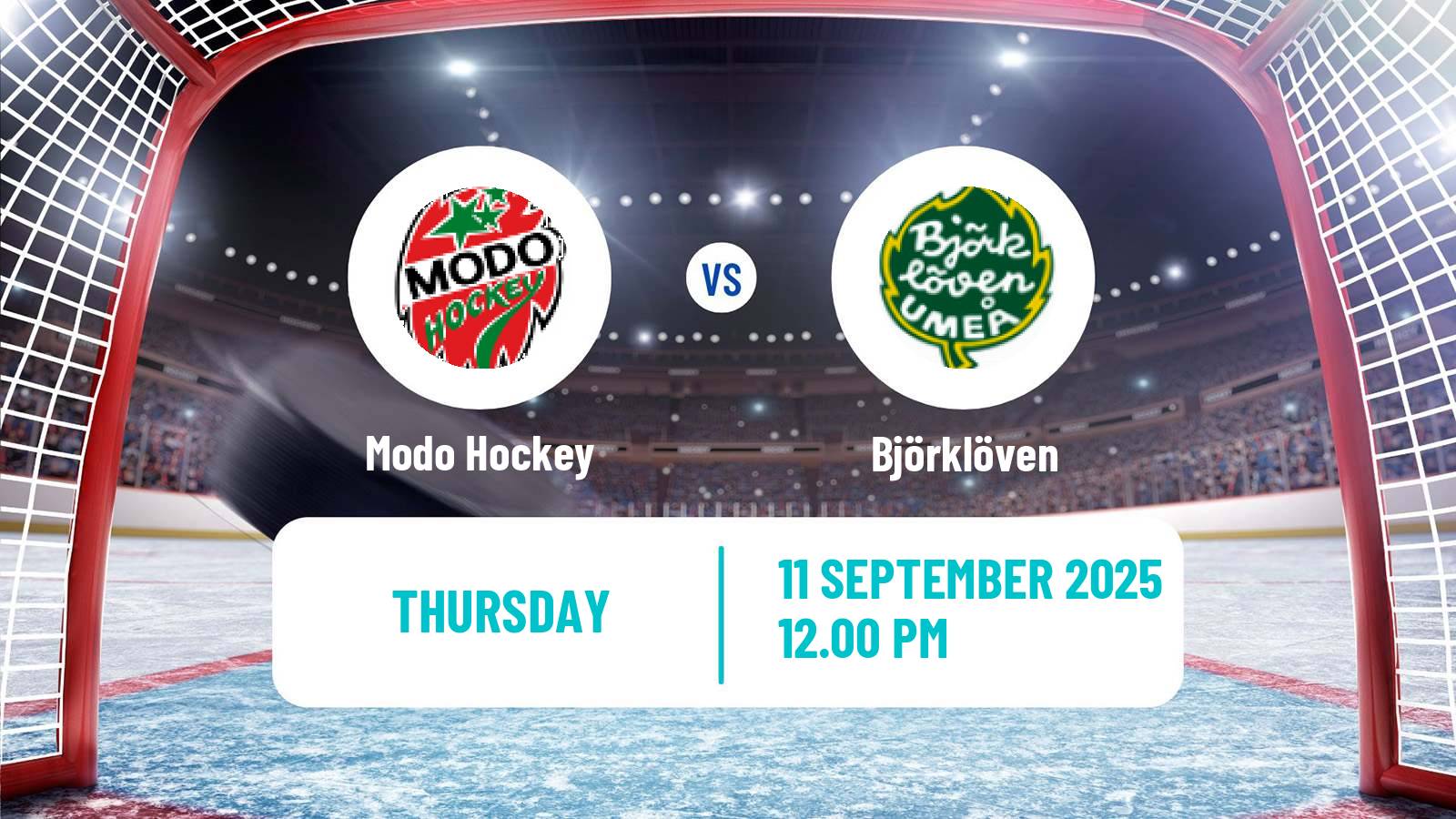 Hockey Club Friendly Ice Hockey Modo - Björklöven