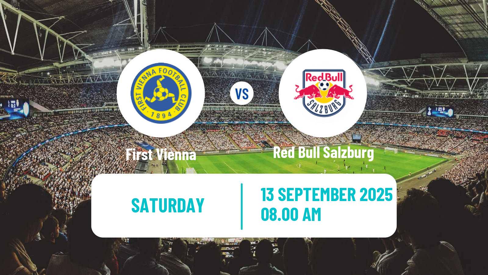 Football Austrian Bundesliga Women First Vienna - Red Bull Salzburg