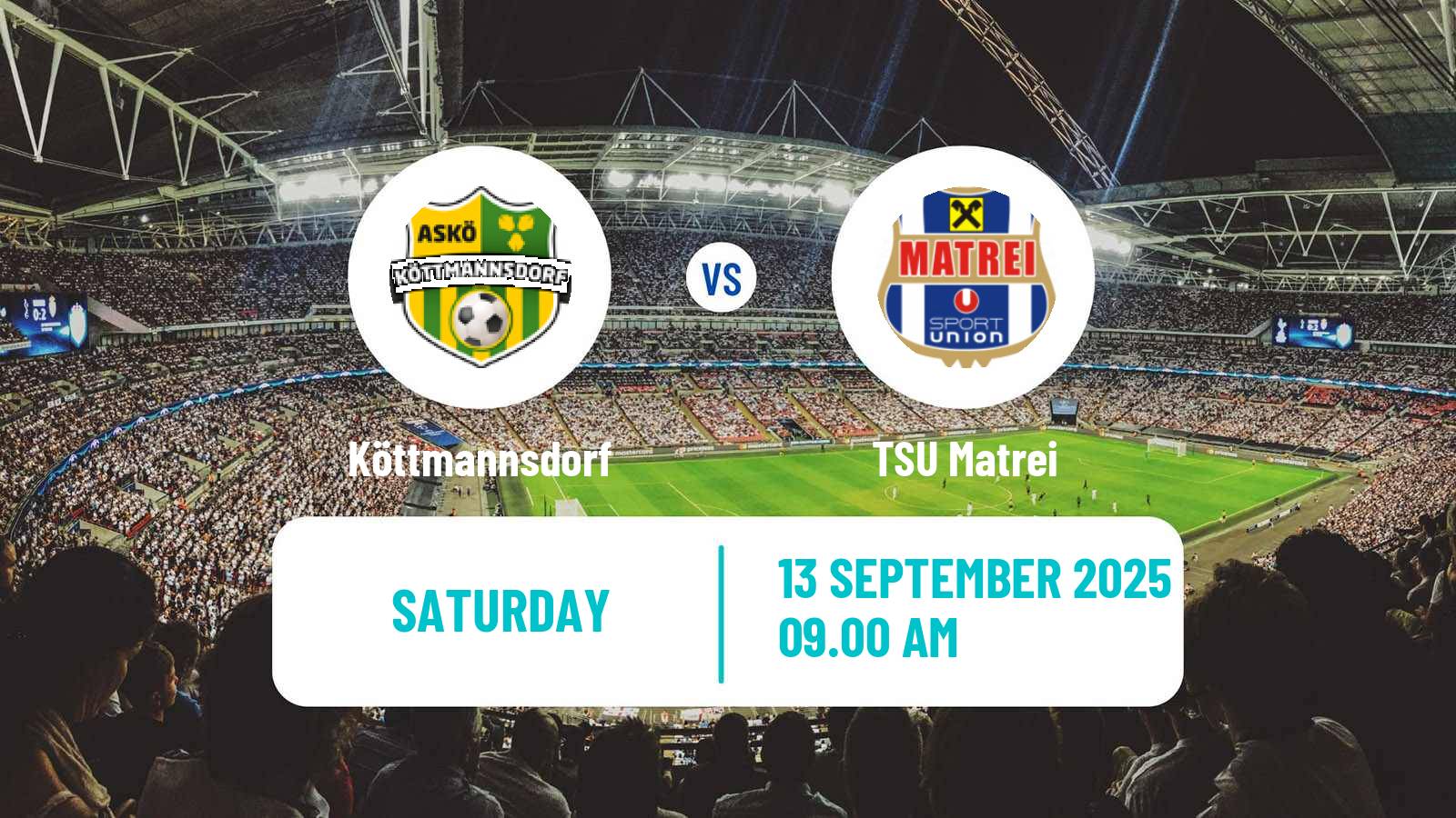 Football Austrian Landesliga Karnten Köttmannsdorf - Matrei