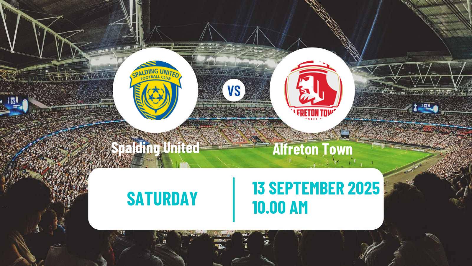 Football English FA Cup Spalding United - Alfreton Town