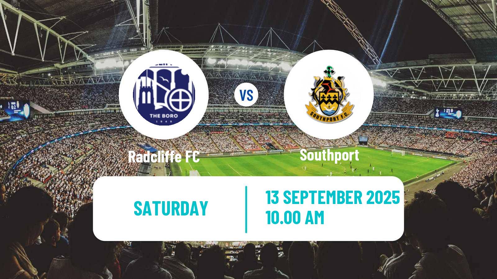 Football English FA Cup Radcliffe - Southport