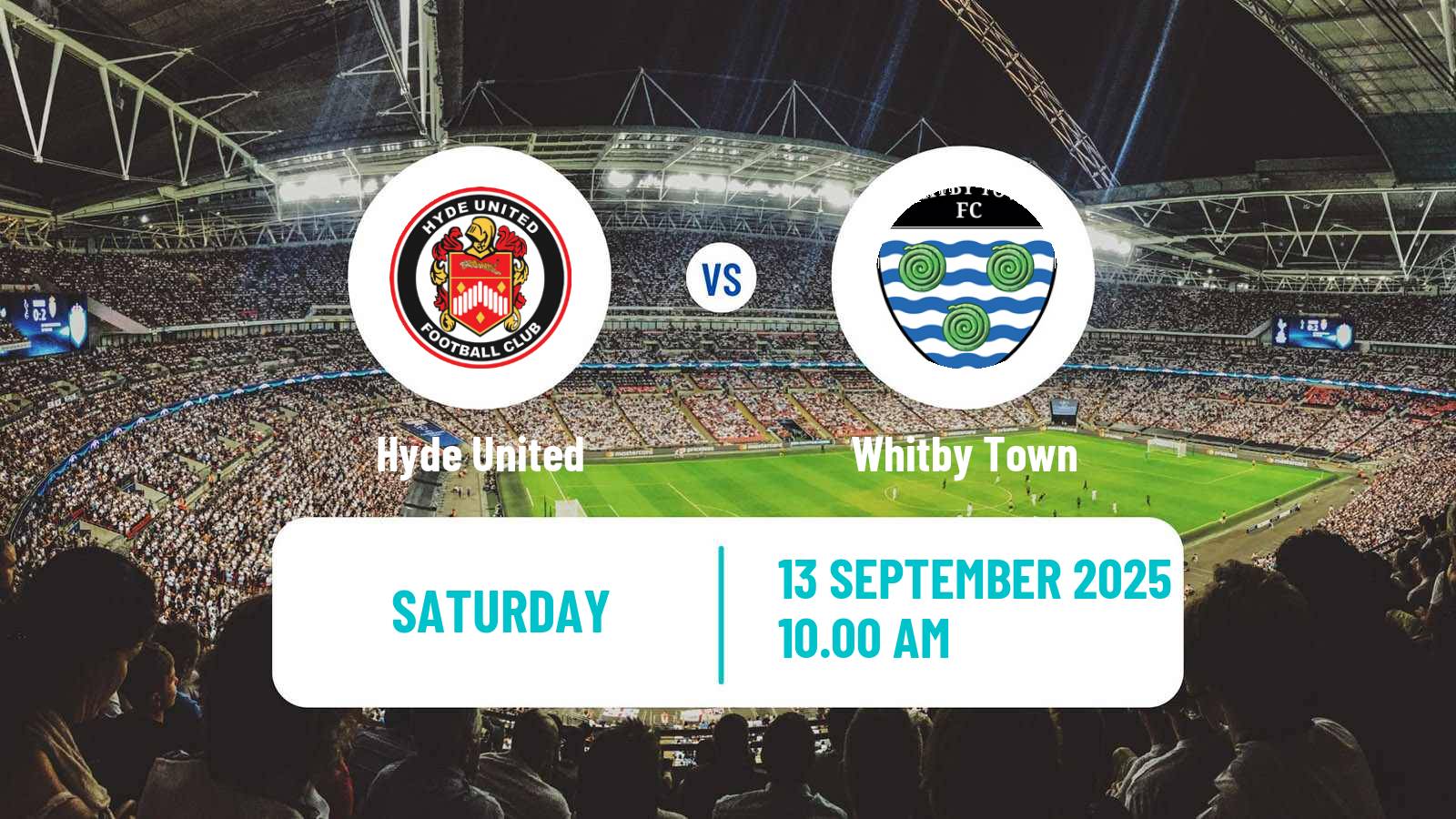 Football English FA Cup Hyde United - Whitby Town