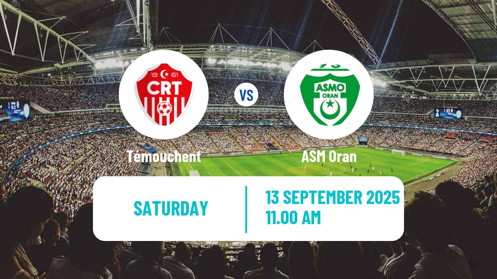 Football Algerian Ligue 2 Témouchent - ASM Oran