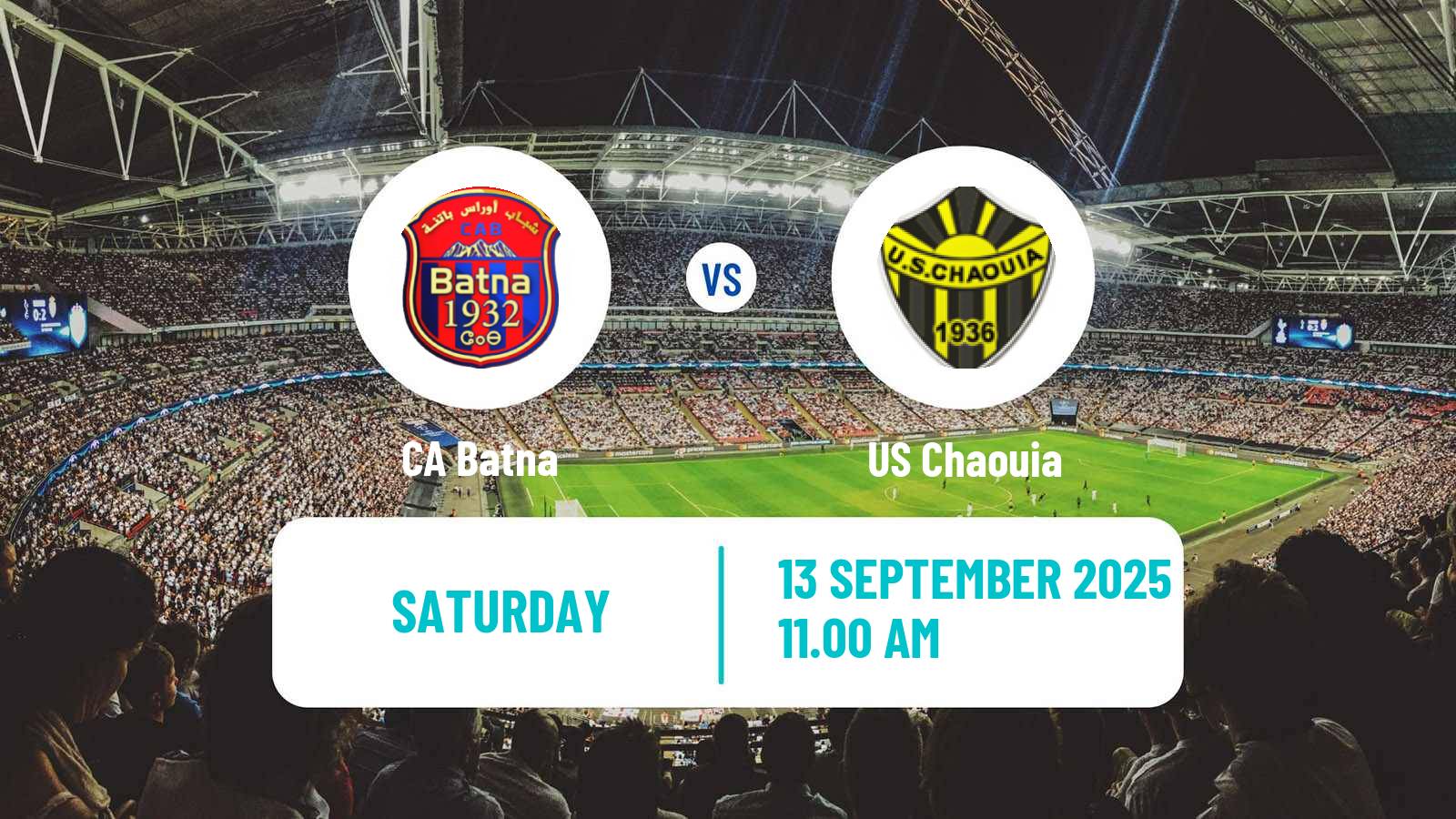 Football Algerian Ligue 2 CA Batna - Chaouia