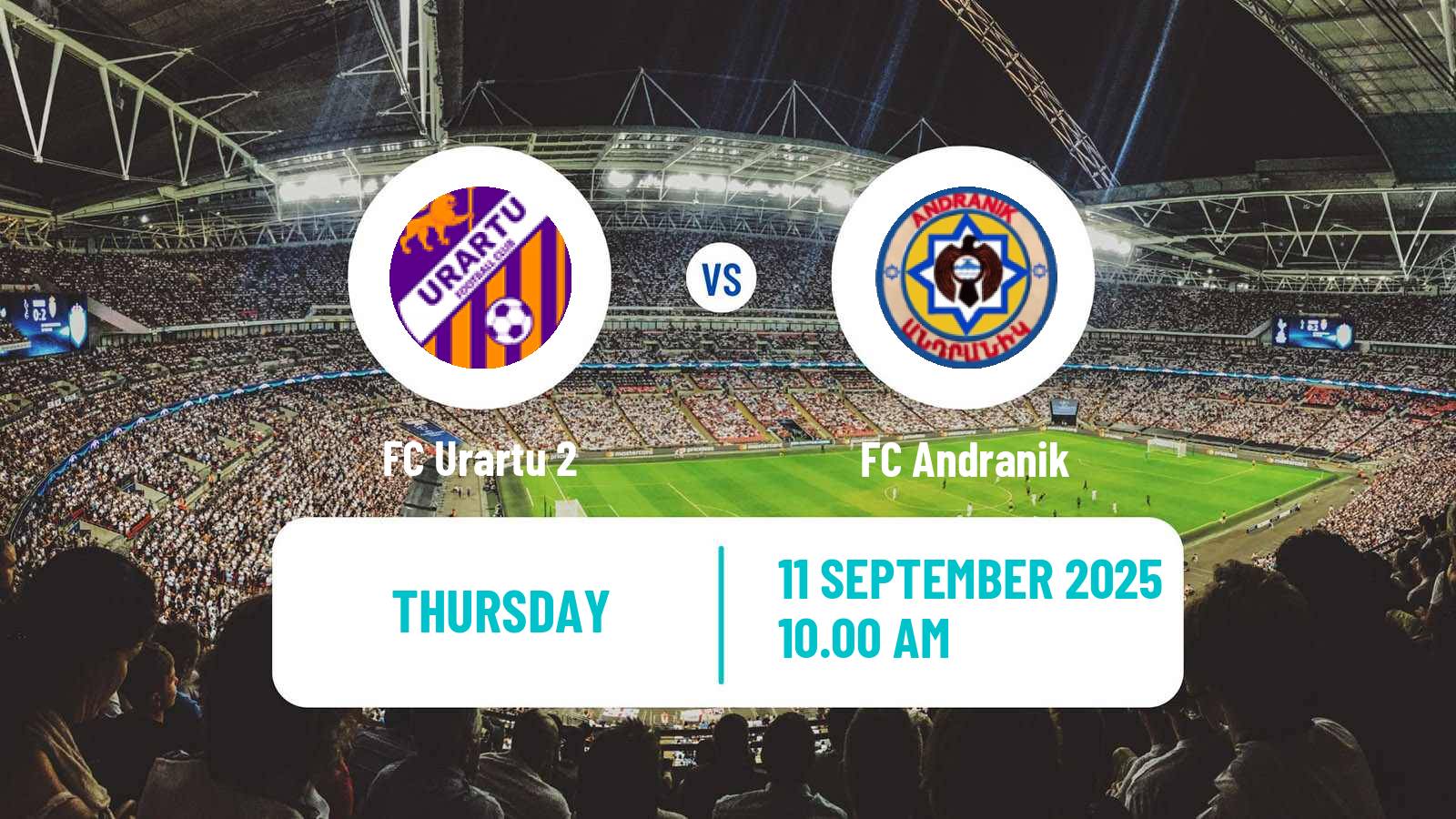 Football Armenian First League Urartu 2 - Andranik