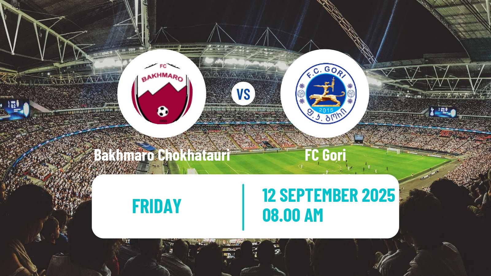 Football Georgian Liga 3 Bakhmaro Chokhatauri - Gori