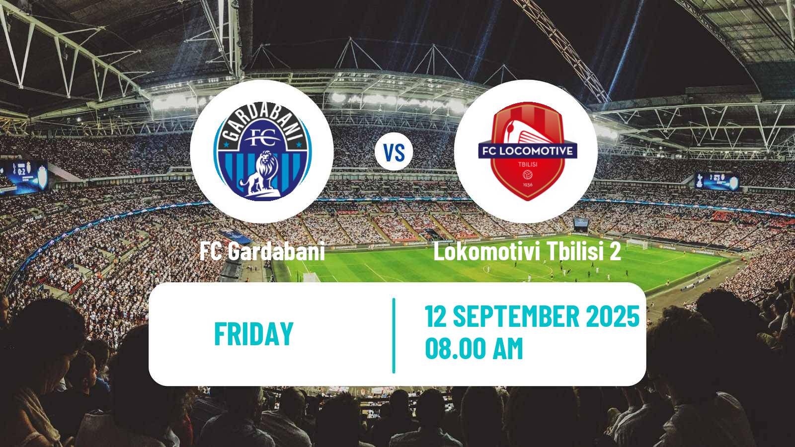 Football Georgian Liga 3 Gardabani - Lokomotivi Tbilisi 2