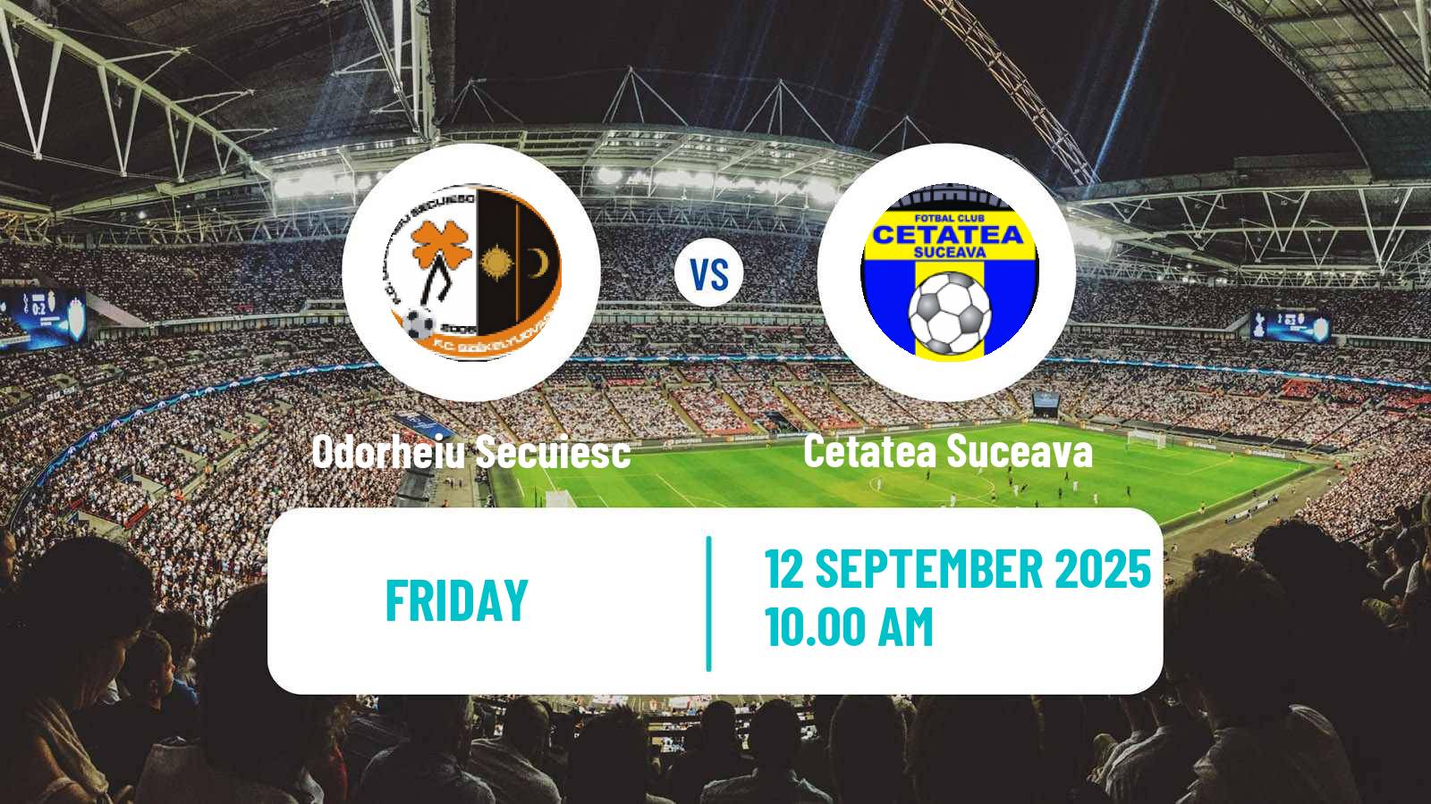 Football Romanian Liga 3 - Seria 1 Odorheiu Secuiesc - Cetatea Suceava
