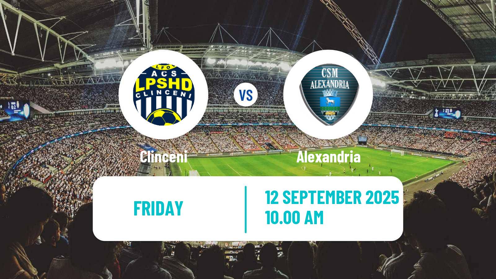 Football Romanian Liga 3 - Seria 5 Clinceni - Alexandria