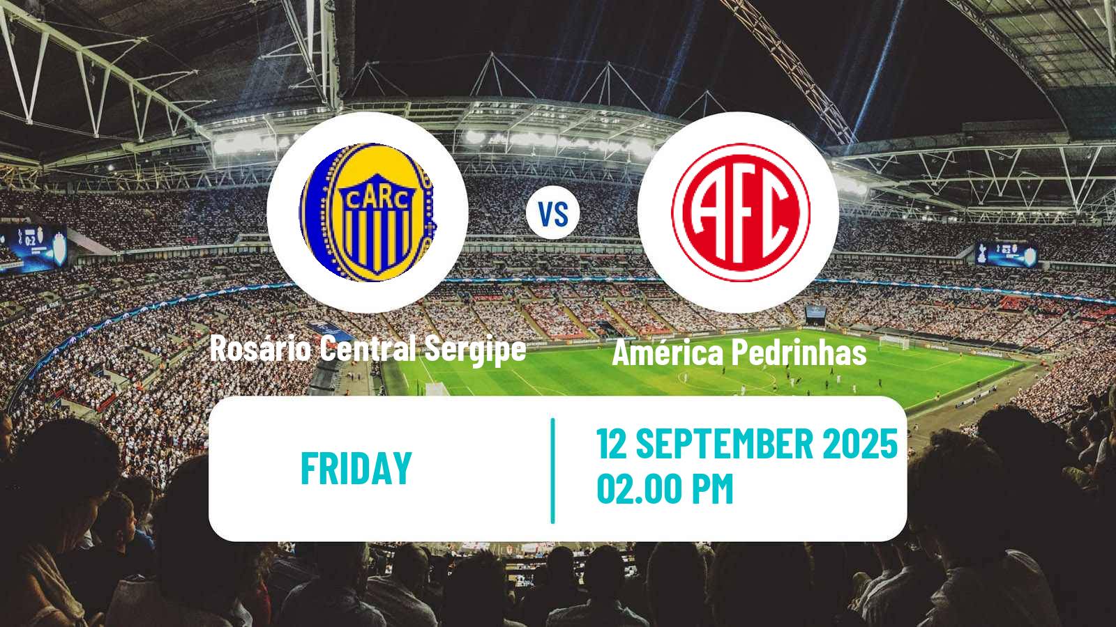 Football Brazilian Sergipano 2 Rosário Central Sergipe - América Pedrinhas
